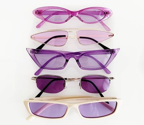 PURPLE 💜 Baby Sunglasses, Daphne Blake, Purple Vibe, Trendy Glasses, Cute Sunglasses, Cute Glasses, نظارات شمسية, Cool Glasses, Fashion Eye Glasses