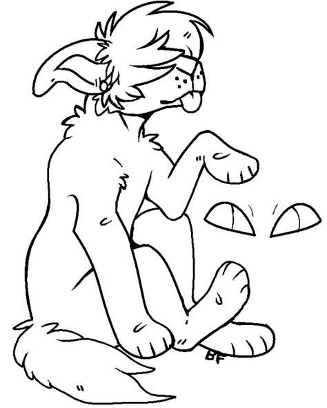 Cat F2u Base, Fursuit Base, Dog Base, Free Lineart, Wolf Base, Art Bases, Anime Boy Sketch, Props Art, Body Base Drawing