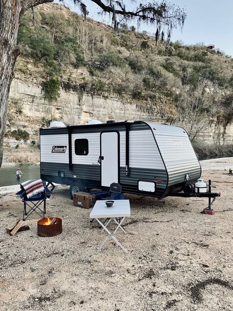 Recreational vehicle details for Used 2022 Dutchmen COLEMAN LANTERN LT 17B 17B for sale in schertz, TX. Search online via RV Trader. Coleman Lantern, Faux Tiles, Rv Trader, Used Rvs, Bunk House, Rvs For Sale, Decorative Towels, Gray Interior, Mounted Tv