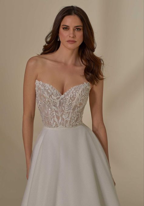 Mori Lee Bridal, Plus Wedding Dresses, Cathedral Length Veil, Boned Bodice, The Groom, Tulle Lace, Beautiful Wedding Dresses, A-line Wedding Dress, Lace Edging