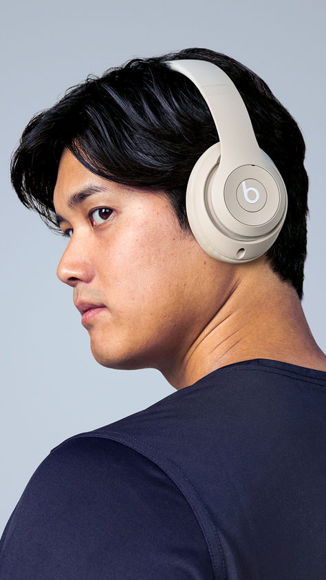 Shohei Ohtani wears Beats Solo Buds, Beats Fit Pro and Beats Studio Pro. Beats Fit Pro, Beats Solo, Beats Studio, Mens Braids Hairstyles, Mens Braids, Shohei Ohtani, Braided Hairstyles, Braids, Hair Styles