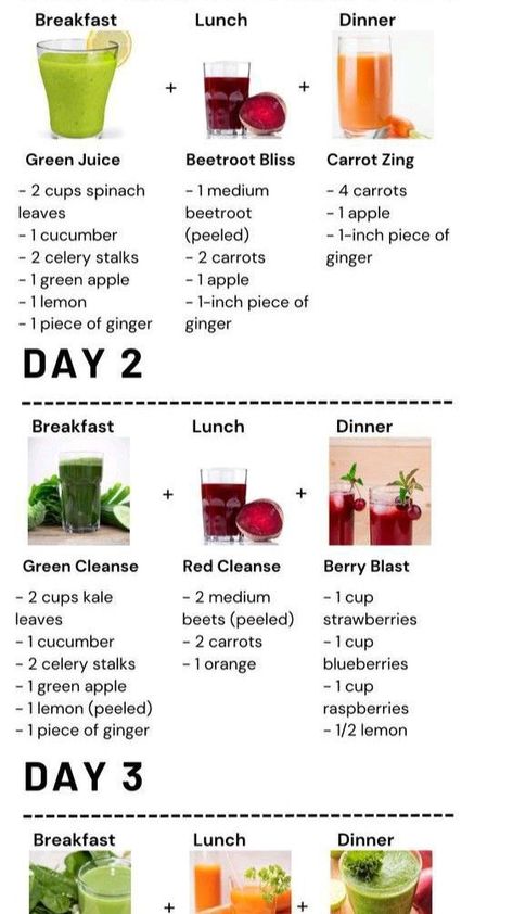 Gut Reset Juice, Fruit And Juice Cleanse, Juice Detox Cleanse 3 Day Easy, Juicing Recipes Meal Replacements, Daily Juicing Recipes, Juices For Prediabetic, Juice Cleanse Recipes 3 Day, Juice Cleanse Blender Recipes, Juicing Recipes For Healthy Gut