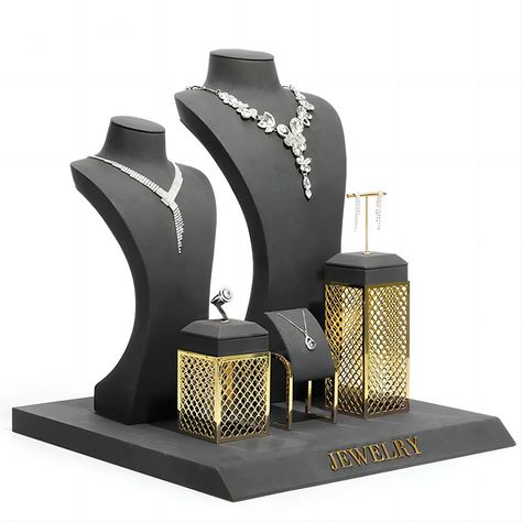 😮Professional customizable window jewelry display stand Please leave me message if you have any questions: Contact: David Whats app / Wechat: 86-15695291283😮 Window Jewelry, Jewelry Sets Gold, Jewelry Display Stand, Display Props, Metal Display, Jewelry Display Stands, Gold Jewelry Sets, Jewelry Showcases, Professional Jewelry