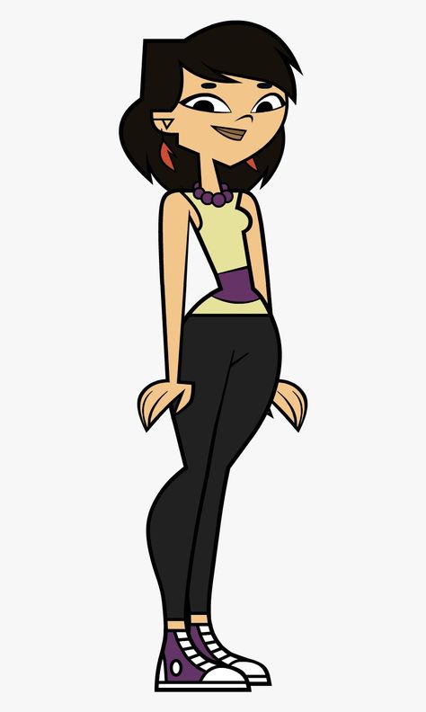 Total Drama Island Oc Female, Total Drama Island Character Base, Total Drama Island Oc Base, Character Illustration Sketches, A Tutto Reality, Tdi Oc, Cartoon Movie Characters, Female Cartoon Characters, Hair Sketch