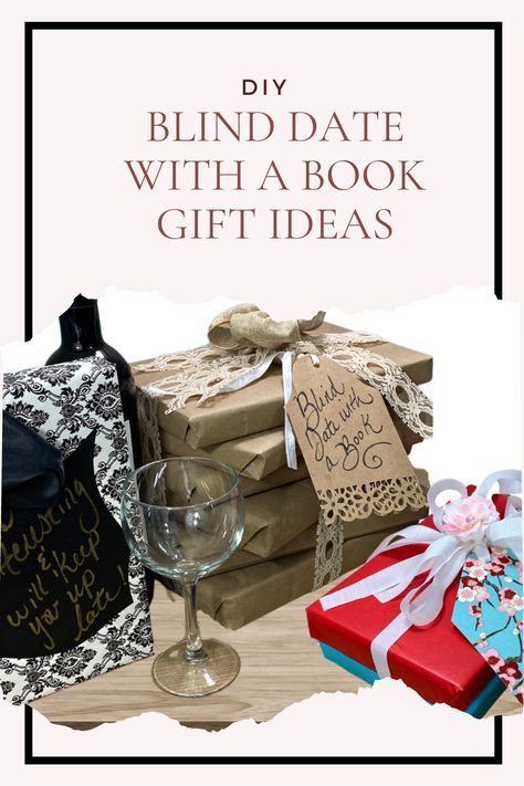 Blind Date With A Book Ideas Gift, Blind Book Exchange, Blind Date With A Book Gift, Diy Blind Date With A Book, Blind Date With A Book Box Ideas, Blind Date With A Book Printable, Blind Date Book Ideas, Diy Blind Date With A Book Ideas, Blind Book Date