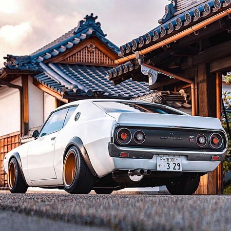 Nissan Skyline C110, Kenmeri Gtr, Old Japanese Cars, Gtr Skyline, Motorsport Art, Project Cars, British Sports Cars, Skyline Gtr, Import Cars