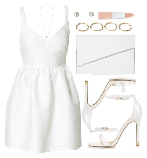 "Untitled #3423" by natalyasidunova ❤ liked on Polyvore featuring Zara, Maison Margiela, BCBGMAXAZRIA, Forever 21, Topshop, Charlotte Russe and Rimmel White Zara Dress For Date Night, White Zara Dress For Party, White Zara Maxi Dress For Night Out, White Ruffled H&m Dresses, White Dress Polyvore, Curvy Fashionista, Rock Outfit, White Outfit, Complete Outfits