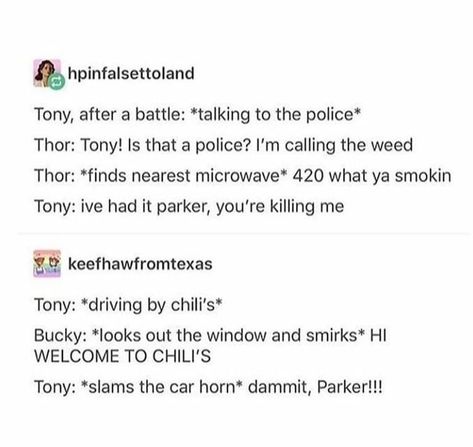 Irondad Incorrect Quotes, Mcu Incorrect Quotes, Marvel Incorrect Quotes Loki, Superfamily Avengers Headcanons, Spiderman Incorrect Quotes, Incorrect Quotes Marvel, Marvel Incorrect Quotes, Avengers Family, Superfamily Avengers