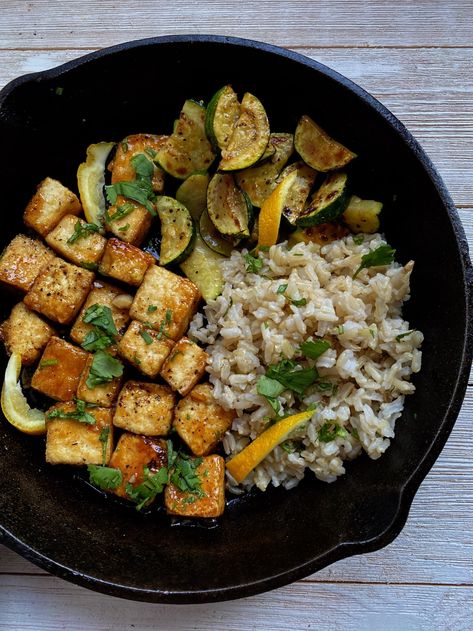 Pepper Tofu Recipe, Lemon Pepper Tofu, Lemon Tofu, My Bizzy Kitchen, Lemon Pepper Sauce, Pepper Tofu, Tofu Recipe, Lemon Pepper Seasoning, Tofu Dishes