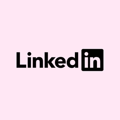 LinkedIn Light Pink Icon Linkedin Personal Branding, Linkedin Icon Aesthetic, Linkedin Aesthetic, Linkedin App Icon, Linkedin Icon, Linkedin Logo, Romanticizing College, Dance App, Linkedin App