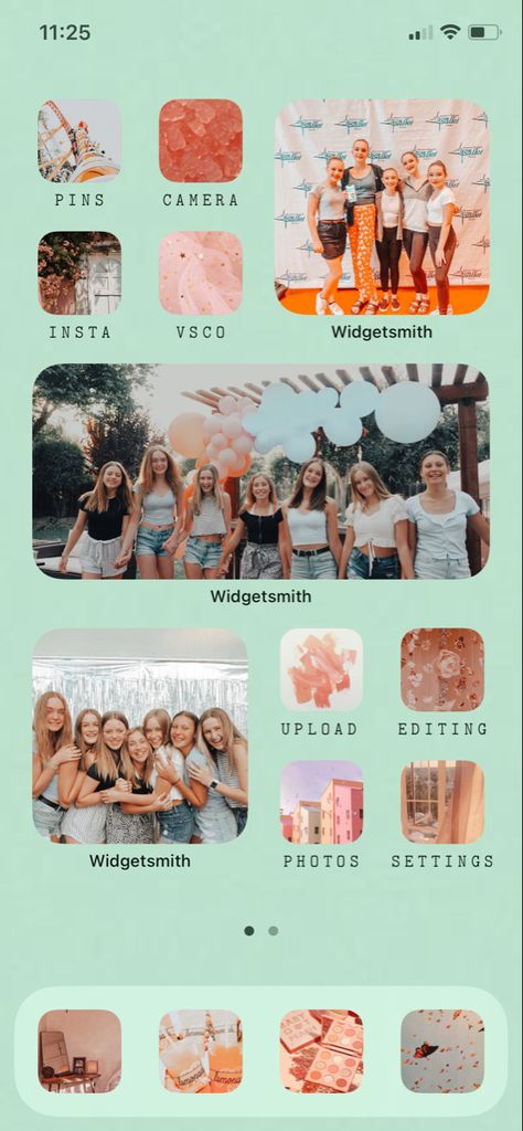 Vsco Homescreen, Aesthetic Electronics, Widgetsmith Ideas, Ios Screen, Widget Iphone, Vibey Room, Summer Tumblr, Phone Homescreen, Personal Pictures