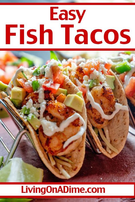 This easy fish tacos recipe makes a delicious and easy-to-make dish that combines the flavors of crispy fish, zesty toppings, and soft tortillas. This recipe makes a quick and satisfying meal that you can enjoy anytime! Easy Soft Taco Recipe, Recipe For Fish Tacos, Easy Fish Taco Recipe, Soft Tacos Recipes, Taco Sauce Recipes, Soft Tortillas, Easy Fish Tacos, Crispy Fish, Homemade Tortilla Chips