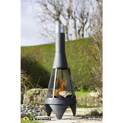 Steel Chiminea Fire Bowls available from the Garden4Less UK Shop Woven Furniture, Log Burner, Fire Bowls, Patio Heater, Small Patio, Steel Mesh, Metal Chairs, Metal Furniture, Modern Garden