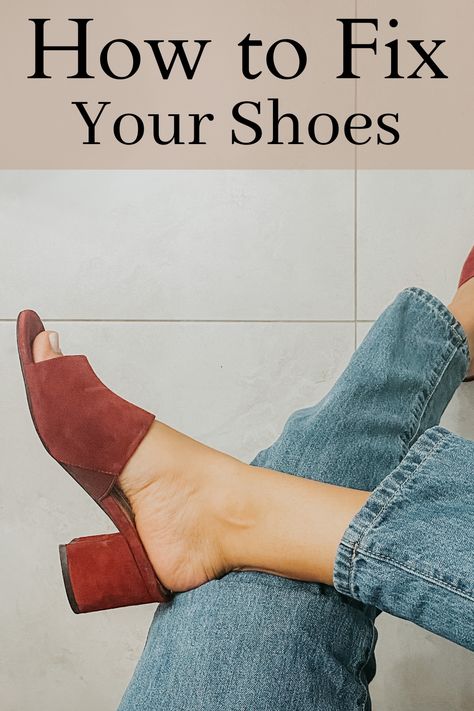 How To Break In Heels, Diy Heels Makeover Ankle Straps, Diy High Heels Makeover, High Heel Makeover Diy, Heels Too Big Fix Life Hacks, Diy High Heels, Heel Repair, Walk Of Shame, Foot Exercises