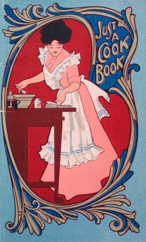 vintage baking Vintage Cooking Illustration, Vintage Baking Illustration, Vintage Cookbook Illustrations, Vintage Cooking Images, Recipe Book Covers, Vintage Housewife, Postal Vintage, Baking Inspiration, Vintage Baking