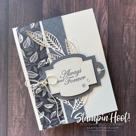 Stampin Up Wedding Cards, Craft Retreat, Wedding Shower Cards, It's Saturday, Forever Wedding, Always Forever, Wedding Cards Handmade, Elegant Cards, Wedding Anniversary Cards