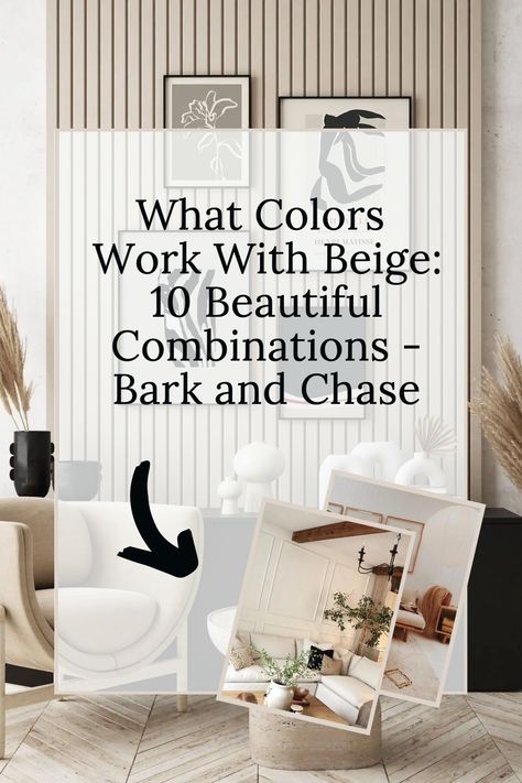 We love beige because it is a neutral color that can be used in a variety of rooms and settings. A unique element of creativity is brought forth to any room when it comes to beige. When combined with bolder tones, this beige brings comfort and relaxation to any living space. It acts as a grounding device for those looking for a refreshing change upon combining beige with white or brown. Small Beige Living Room Ideas, Beige Furniture Living Room Decor, Beige Paint Combinations, Beige Living Room Colour Schemes, Beige And Taupe Living Room, Decorating With Beige Walls, Taupe And White Living Room, Beige Color Drenched Room, Cream Colored Walls Living Room