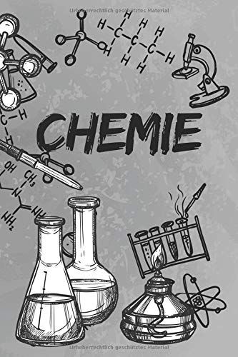 Chemie: Liniertes Notizbuch ca A5 f¨¹r Notizen, Skizzen, Zeichnungen, Formeln, als Kalender oder zum Lernen School Book Covers, Cover Paper, Labor, Book Cover, Drawings, Books, Quick Saves