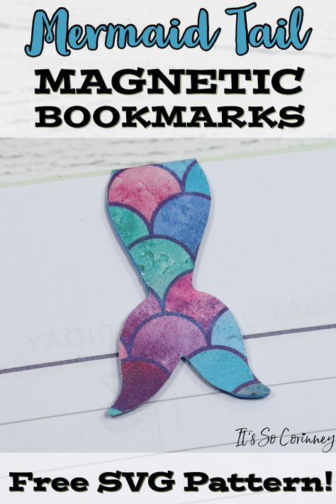 Free Magnetic Bookmark Svg, Disney Bookmarks Diy, Magnetic Bookmark Template, Magnetic Bookmarks Diy, Diy Magnetic Bookmarks, Cricut Bookmarks, Small Business Ideas Diy, Disney Bookmarks, Diy Mermaid Tail