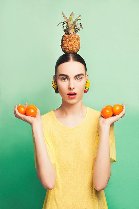 BIMBA Y LOLA #THISISTROPICANA SS15 www.bimbaylola.com Colorful Fashion Photography, Fruit Shoot, Food Photoshoot, Photos Tumblr, Fashion Photography Inspiration, Shoot Inspiration, Fashion Photoshoot, Photo Instagram, Colorful Fashion