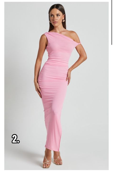 I just cant decide! The most beautiful simple dresses ✨ #fashion #fas... | Wedding guest outfit | TikTok Baby Pink Dress Outfit, Pink Sparkly Prom Dress, Formal Dress Midi, Pink Wedding Guest Dresses, Pink Birthday Dress, Baby Pink Dress, Pink Dress Outfits, Dinner Fits, 32nd Birthday