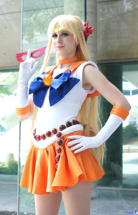 "Sailor Moon" - Sailor Venus Sailor Venus Cosplay, Best Cosplay Ever, Sailor Moon Girls, Plus Size Cosplay, Sailor Moon Stars, Minako Aino, Sailor Moon Cosplay, Sailor Uranus, Epic Cosplay