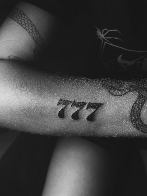 #tattooideas #777 #angelnumbers #tattooartist #tattoo #inspo #fashion #tattooideas 777 Tattoo Meaning, 777 Tattoo, Spider Web Tattoo, Web Tattoo, Tattoo Inspiration Men, Hand Tattoos For Guys, Tattoo Meaning, Tattoo Inspo, Deathly Hallows Tattoo