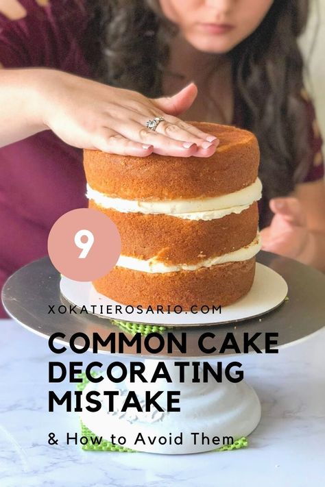 Best Cake For Decorating, Tips For Frosting A Cake, Tips For Baking Cakes, Cake Recipes For Decorating, How To Design Cake, Baking And Decorating Cakes, Frosting Tips For Cakes, Tips For Cake Decorating, How To Make A Professional Cake