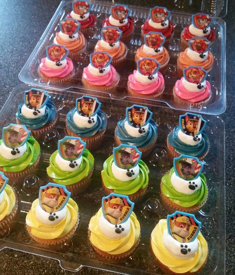 Paw Patrol Cupcakes                                                       …                                                                                                                                                                                 More