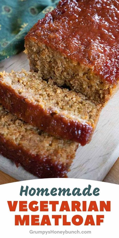 Vegetarian Ground Beef Recipes, Vegetarian Loaf Recipes, Vegan Loaf Recipes, Vegetarian Meatloaf Recipes, Meatloaf Recipes No Breadcrumbs, Vegetable Loaf Recipe, Veggie Packed Meatloaf, Tofu Loaf, Special K Loaf Recipe