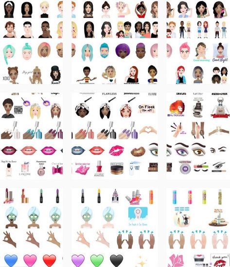 beauty-emojis Makeup Emojis, Makeup Emoji, Face Mask Skin Care, Skin Care Makeup, Vogue Beauty, Good Morning Good Night, Beauty Nails, A Thing, Face Mask