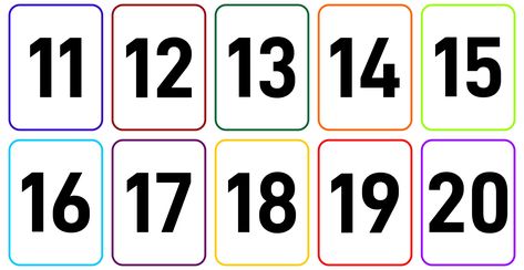 Large Printable Number Flash Cards Large Printable Numbers, Name Writing Practice, Job Online, Number Flashcards, Number Formation, Numbers Printable, Cue Cards, Numbers Preschool, Large Numbers