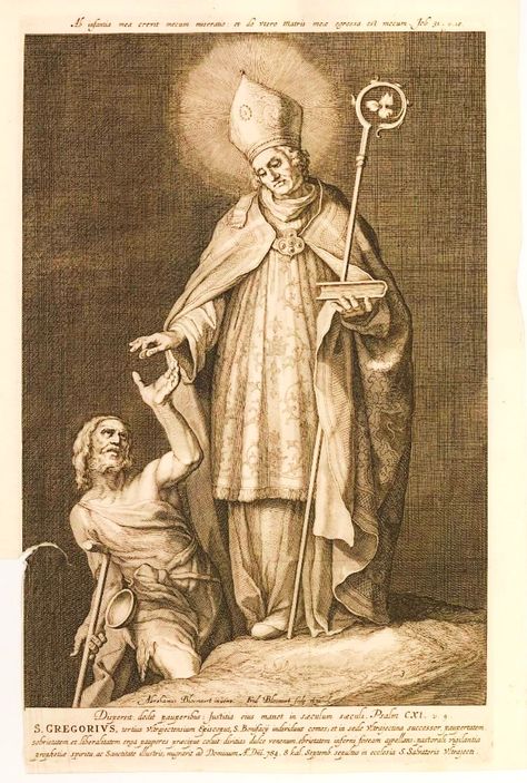 Saint of the Day – 25 August – Saint Gregory of Utrecht (c700-776) Bishop, Confessor, Prince, disciple of St Boniface, Abbot. Born in c700 at Trier, Germany and died on 25 August 776 at of natural causes. St Boniface, Trier Germany, Saint Gregory, Royal Blood, Two Brothers, Utrecht, The Twenties, Prince, The Day