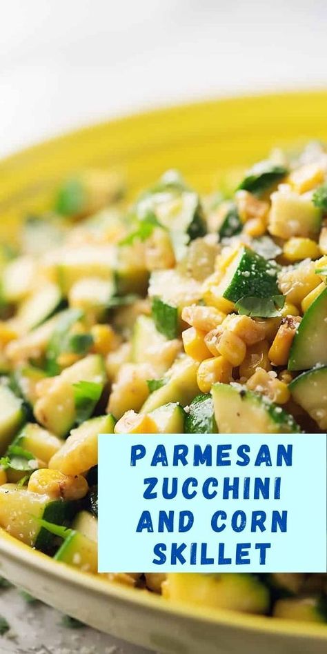 Parmesan Zucchini Corn, Parmesan Zucchini And Corn, Corn And Zucchini Casserole, Electric Skillet Side Dishes, Zucchini Corn Casserole Recipes, Corn Zucchini Recipes, Zucchini Corn Recipes, Corn And Zucchini Recipes, Zucchini And Corn Recipes