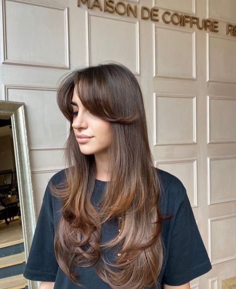 Butterfly Haircut, Haircuts For Long Hair With Layers, Fesyen Rambut, Fall Hair Cuts, Haircuts For Medium Hair, Haircuts Straight Hair, Coarse Hair, Long Layered Hair, Haircuts For Long Hair