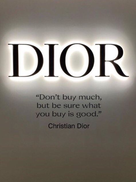 Dior Quotes, Dior Wallpaper, Fashion Quotes Inspirational, Dior Fashion, Fashion Quotes, Self Motivation, Best Makeup, Healing Quotes, Empowering Quotes