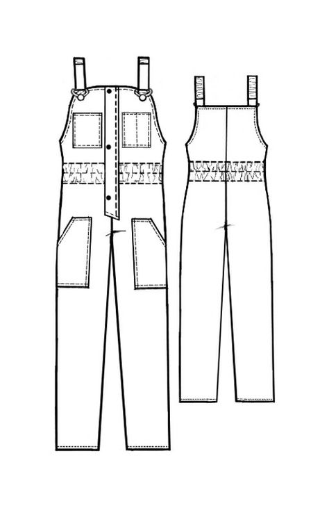 Overall  - Sewing Pattern #6093. Made-to-measure sewing pattern from Lekala with free online download. Sailing Clothes, Overalls Sewing Pattern, Mens Overalls, Shirt Sewing Pattern, Jacket Pattern Sewing, Big Shoulders, Sailing Outfit, Roll Neck, Sports Jacket