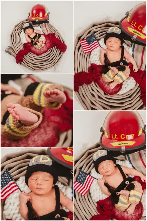 Fire Fighter Newborn Photography, Fireman Newborn Pictures, Newborn Firefighter Pictures, Firefighter Baby Pictures, Firefighter Newborn Pictures, Firefighter Baby Announcement, Firefighter Couple Pictures, Firefighter Pregnancy Announcement, Newborn Firefighter