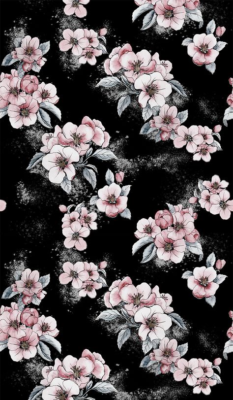 eamless, wallpaper, black, pattern, flower, pink, floral, apple blossom, apple flowers, leaf, art, background, beautiful, spring, illustration, beauty, design, elegance, feminine, rose, blossom, nature, fashion, flora, romantic, tile, ornament, print, painting, ornate, liberty, elements, botanical, petal, retro, bouquet, drawing, colorful, pretty, vintage, artwork, fabric, watercolor, decorative, small, textile, delicate, repeating, paper Retro Bouquet, Flowery Background, Bouquet Drawing, Dark Floral Pattern, Floral Print Wallpaper, Drawing Colorful, Vintage Floral Backgrounds, Botanical Motifs, Apple Flowers