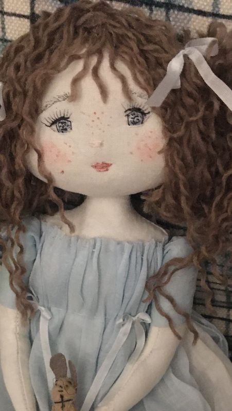 Diy Rag Dolls, Doll Faces, Homemade Dolls, Yarn Dolls, Ann Doll, Rag Dolls Handmade, French Dolls, Angel Doll, Doll Sewing Patterns