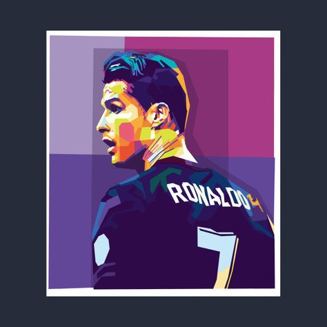 Check out this awesome 'Cristiano+ronaldo' design on @TeePublic! Ronaldo Pop Art, Ronaldo Design, Cristiano Ronaldo Art, Ronaldo Art, Ronaldo Video, Pet Anime, Cristiano Ronaldo Video, Draw And Write, Wpap Art