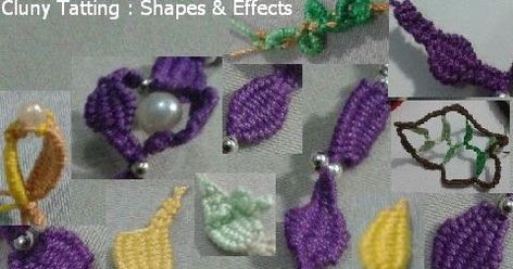 12 Cluny Tatting Shapes, Forms, & Effects. Ideas, unusual shapes, potential uses, how-tos. Ranging from regular to freeform to 3D Needle Tatting Patterns, Tatting Tutorial, Needle Tatting, Tatting Lace, Tatting Patterns, Best Picture, Shape And Form, Lace Making, Crochet Ideas