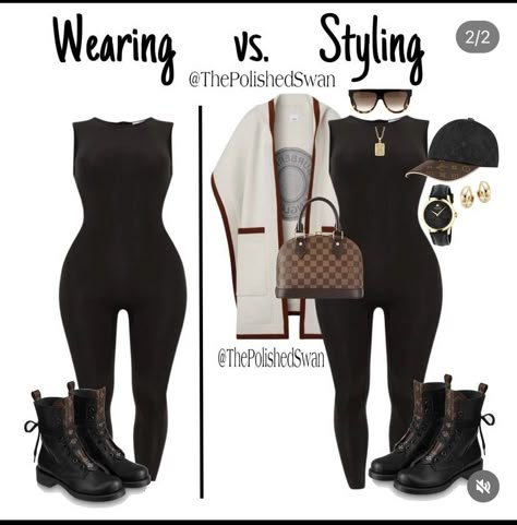 Catsuit Outfit Ideas, Catsuit Outfit, Cold Fashion, Casual Outfit Inspiration, Shein Outfits, Fall Wear, Classy Casual Outfits, Classy Casual, Baddie Outfits Casual