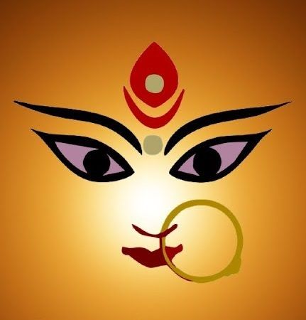 Durga Face Painting, Durga Photo, God Venkateswara Images Hd Wallpaper, Maa Durga Photo, Durga Ma, Ganesh Art Paintings, Durga Painting, Maa Kali, Buddha Art Painting