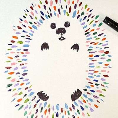 Hedgehog Art For Kids, Hedgehog Painting Acrylic, Hedgehog Activities For Kids, Hedgehog Craft Preschool, Hedgehog Crafts For Kids, Hedgehog Craft For Kids, Hedgehog Crafts, Hedgehog Painting, Painting Crafts For Kids