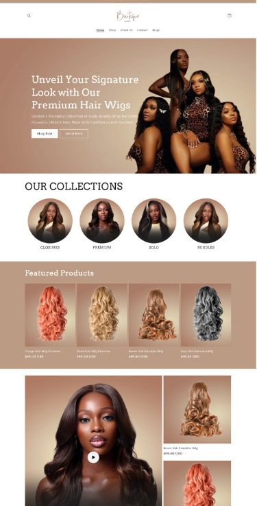 Hair Website Design | Website for Hairstylist | Hair Salon Website | Hair Website Shopify Hairstylist Website, Hair Website Design, Hair Salon Website Design, Salon Website Design, Hair Websites, Wig Business, Makeup Website, Website Design Templates, Hair Website