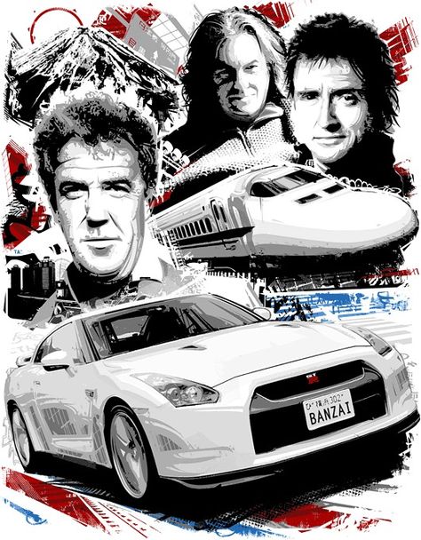 cool picture of the cast of topgear Top Gear Funny, Vibey Bedroom, Clarkson Hammond May, Top Gear Uk, The Stig, Richard Hammond, James May, Jeremy Clarkson, The Grand Tour