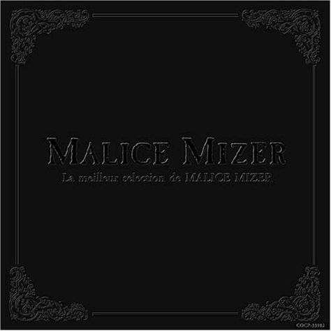 Malice Mizer Album Cover, Malice Mizer Logo, Malice Mizer, Visual Kei, Album Covers, ? Logo, Quick Saves