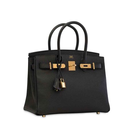 Black Birkin Bag, Hermes Birkin 30 Black, Black Birkin, Birkin 30 Black, Hermes Birkin Handbags, Brunch Dress, Birkin 30, Hermes Birkin 30, Back Bag