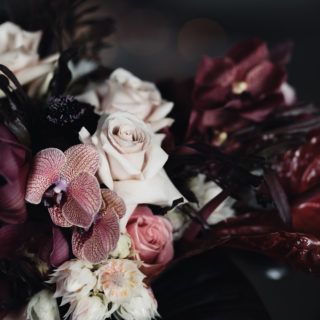 Bridal Bouquet Burgundy, Moody Wedding Flowers, Bouquet Burgundy, Bridal Styled Shoot, Dark Orchid, Marsala Wedding, Ethereal Wedding, Dark Flowers, Moody Wedding